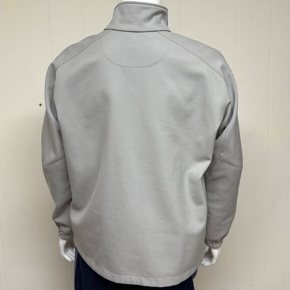 Columbia Omni Shield Jacket Mens XL Gray Ascender II Softshell Fleece Lined Zip - Picture 3 of 10